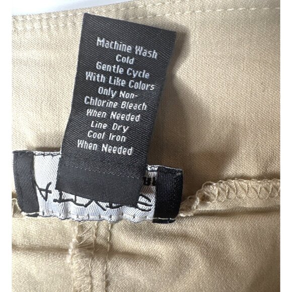 Attyre New York Womens Skort Beige Rayon/Nylon Blend Size 16 - Picture 6 of 8